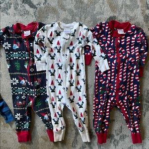 Lot of 3 Hanna Andersson Pajamas Size 70